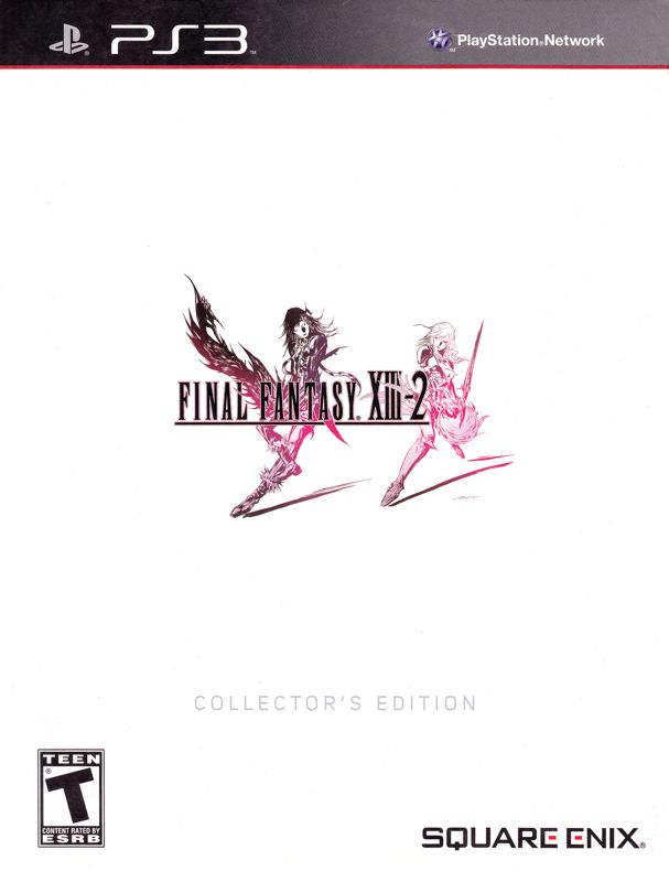 Final Fantasy XIII-2 box art for Playstation 3